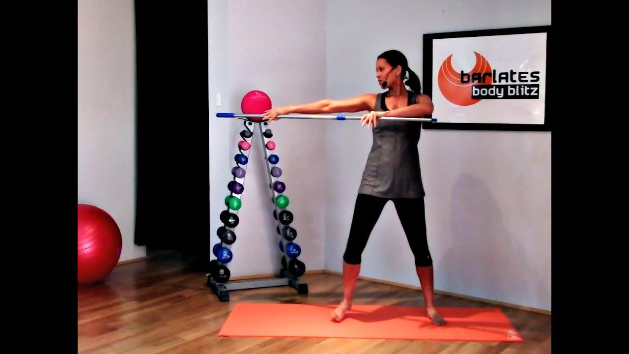 Barlates Body Blitz Pilates Broomstick Abs Workout