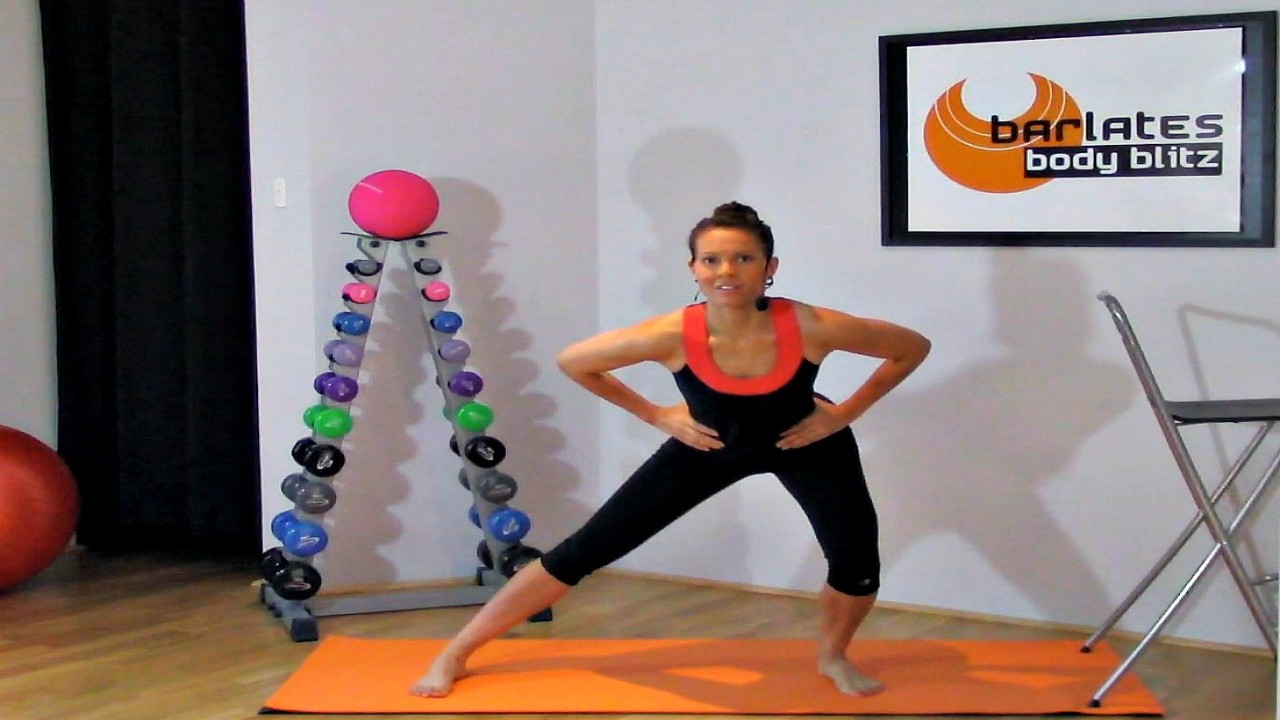 Barlates Body Blitz Lunge Variations