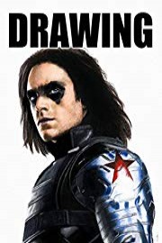 Time Lapse Drawing of Bucky Barnes