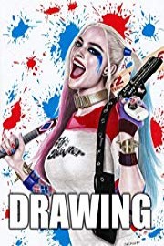 Time Lapse Drawing of Harley Quinn
