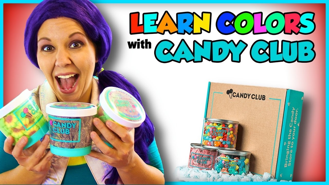 Tea Time with Tayla: Learn Colors with Candy