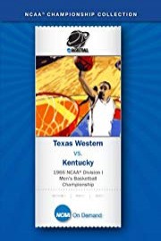 1966 NCAAn I Men's Basketball Championship - Texas Western vs. Kentucky