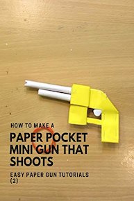 How to make a Paper Pocket Mini Gun that Shoots Rubber band - Easy Paper Gun Tutorials (2)