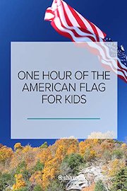 One Hour of the American Flag for Kids