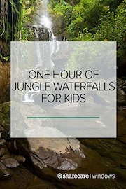 One Hour of Jungle Waterfalls for Kids