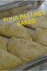Tuna pastries baked