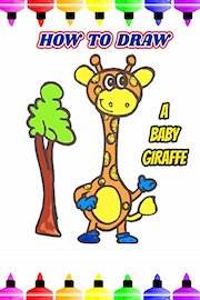 How To Draw A Baby Giraffe