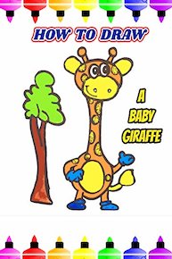 How To Draw A Baby Giraffe