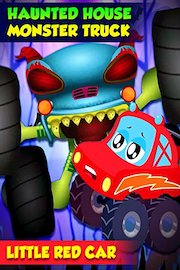 Haunted House Monster Truck Little Red Car