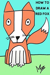How to Draw a Red Fox