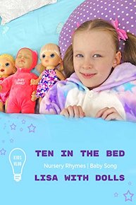 Lisa With Dolls in Kids Vlog Plus Ten In The Bed Nursery Rhymes Baby Song