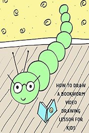 How to Draw a Bookworm Video Drawing Lesson for Kids