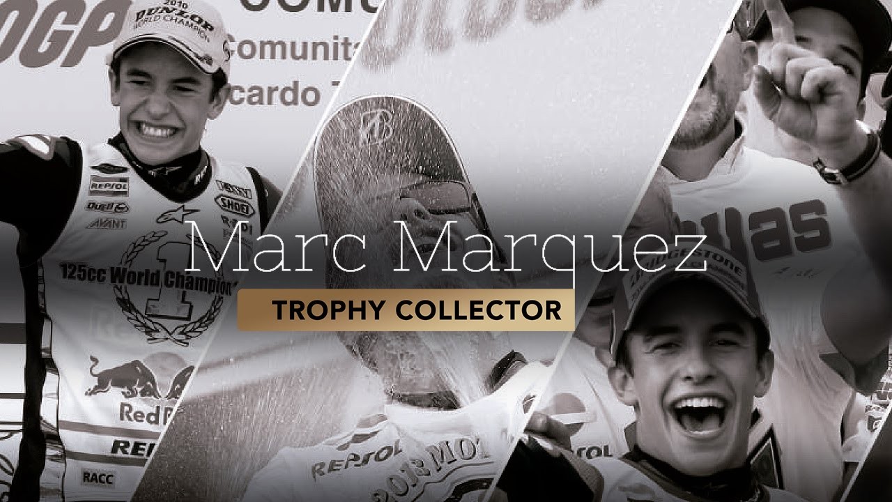 Marc Marquez Trophy Collector