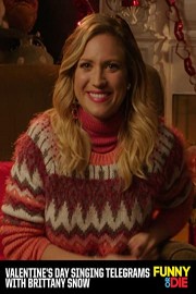 Valentine's Day Singing Telegrams with Brittany Snow