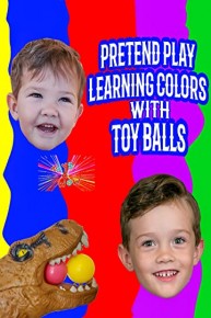 Pretend Play Learning Colors With Toy Balls