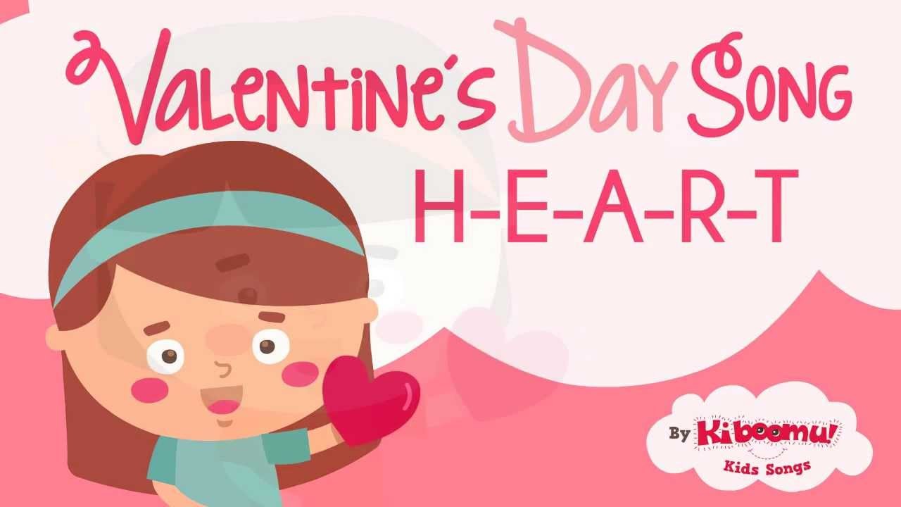Valentine's Day H-E-A-R-T Song | The Kiboomers