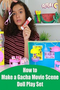 Hobby Kids How to Make a Gacha Movie Scene Doll Play Set