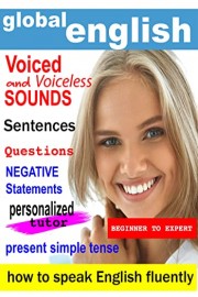 Learn Global English - Present Simple Tense Sentence Forms Contractions, Pronunciation - Voiced and Voiceless Sounds