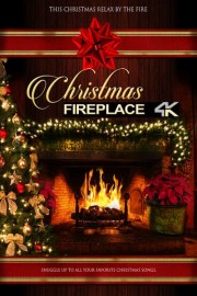 Christmas Fireplace 4k