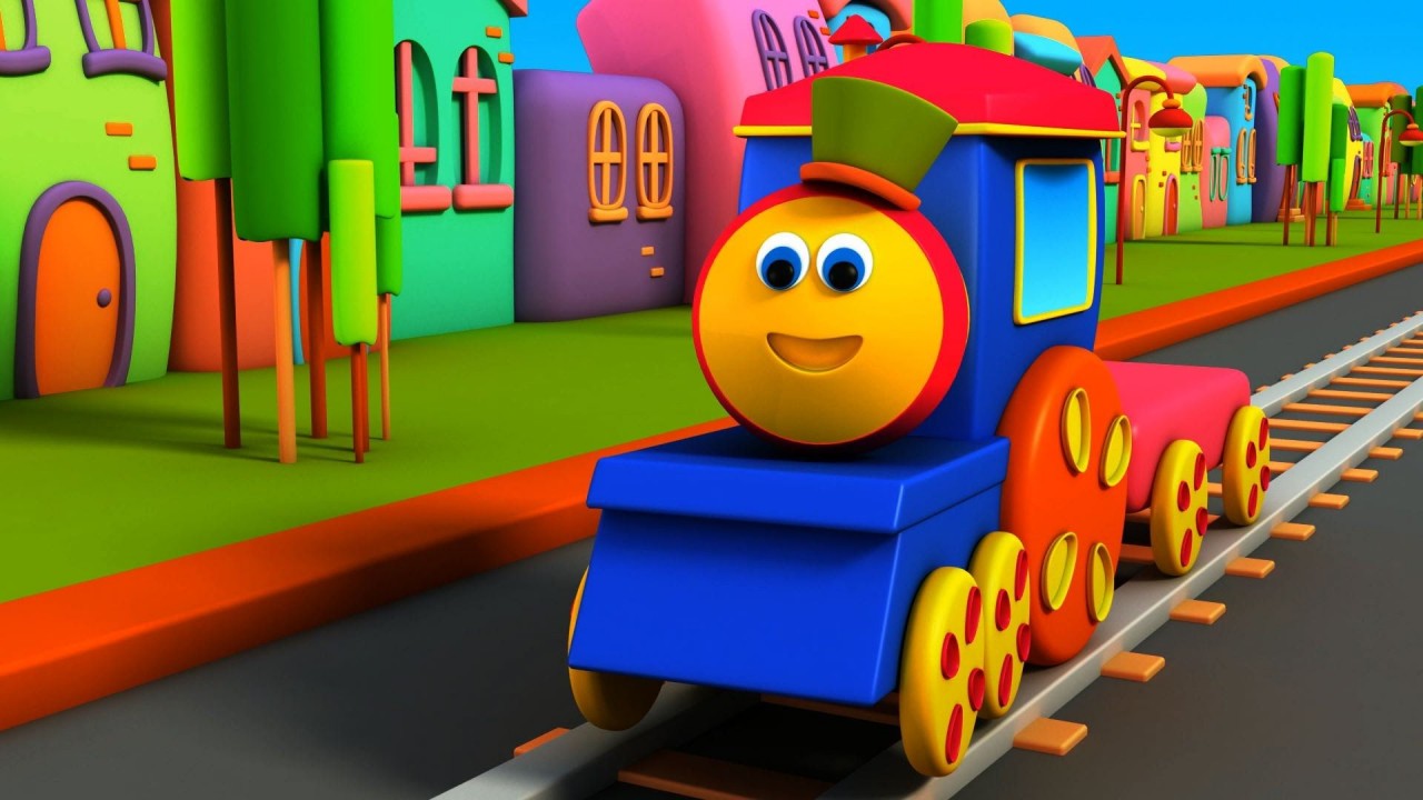 Bob the Train - Alphabet Adventure for Children in Portuguese