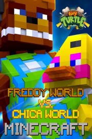 Freddy World vs Chica World Minecraft