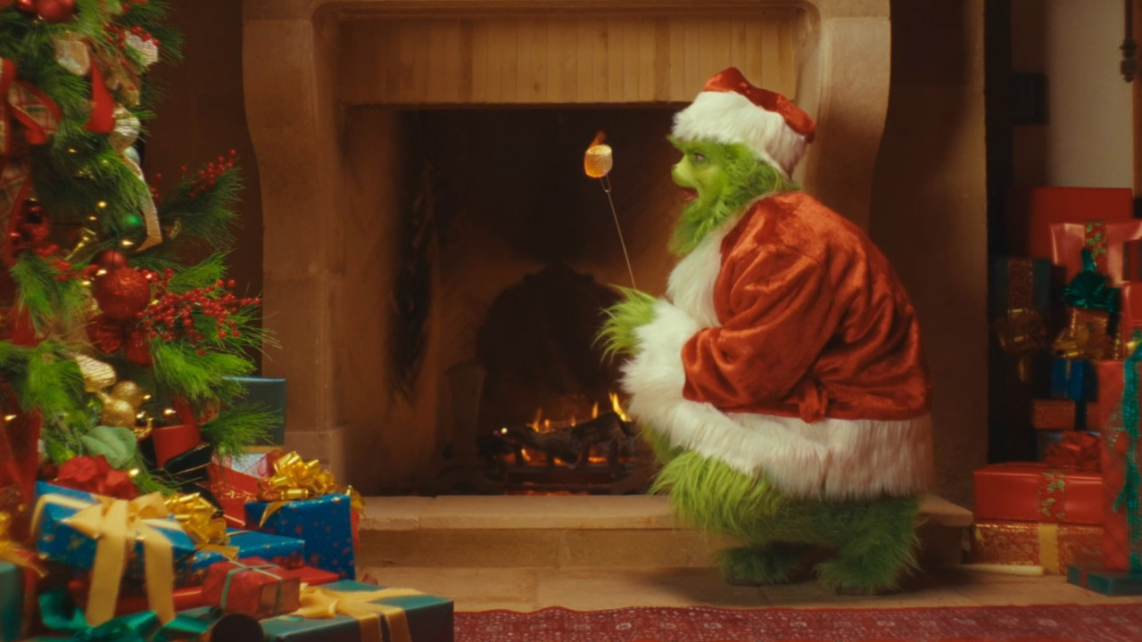 Dr. Seuss Grinch Yule Log