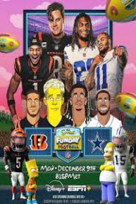 The Simpsons Funday Football | Cincinnati Bengals vs. Dallas Cowboys