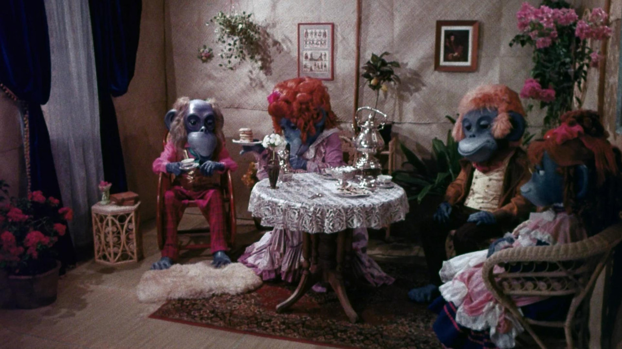 The Rare Blue Apes of Cannibal Isle