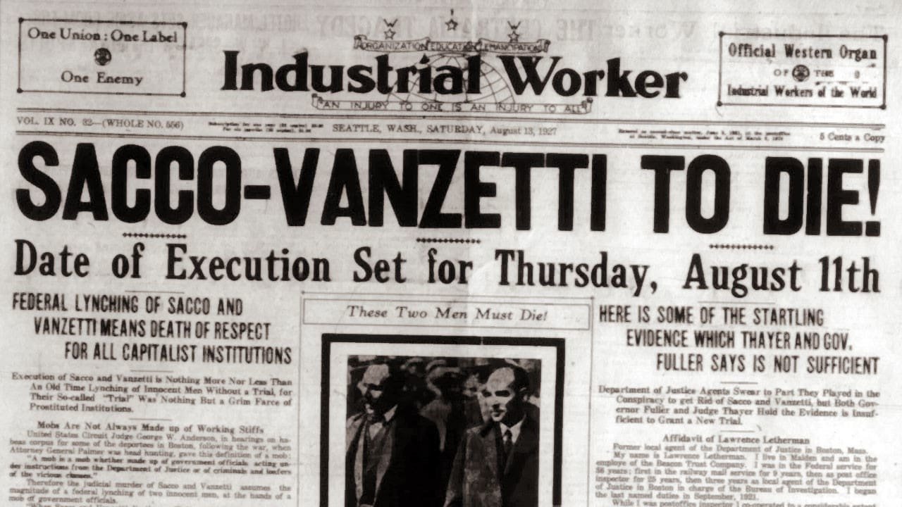 Sacco and Vanzetti
