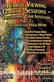 Remote Viewing Training Sessions - Part 3 of 7 - Live Demo and Homework