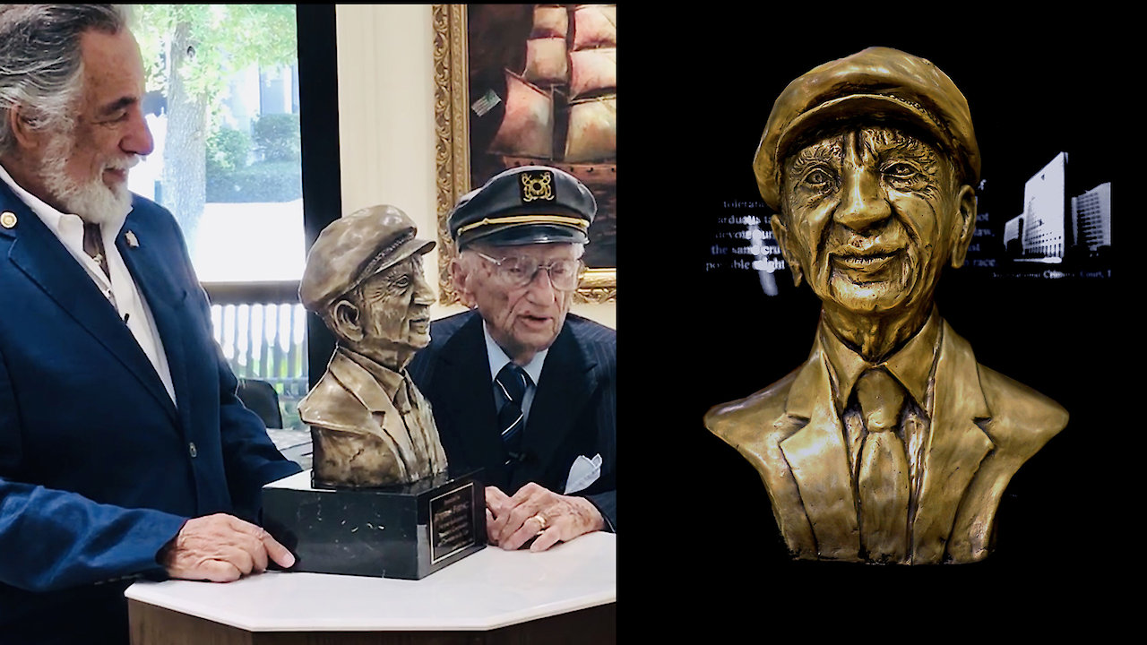 Two Heads Are Better Than One: Making of the Ben Ferencz Bust