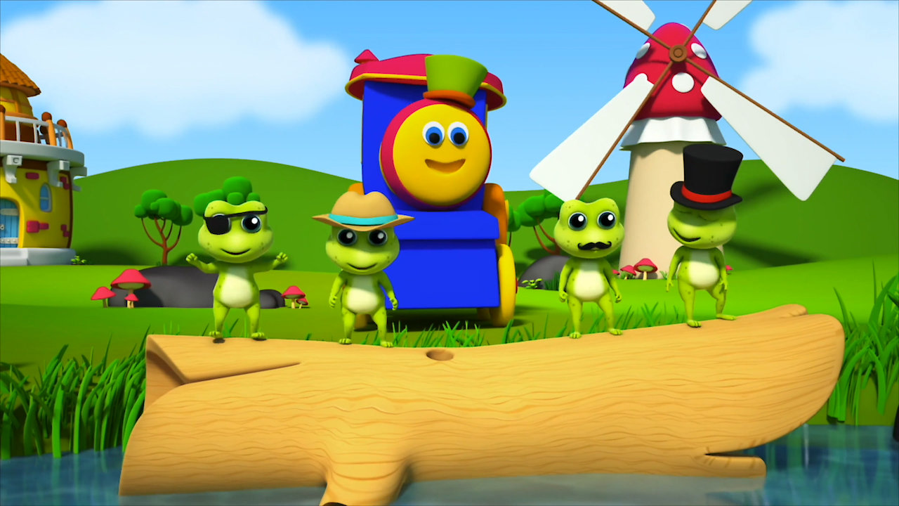 Nursery Rhymes & Kids Songs - Bob The Train