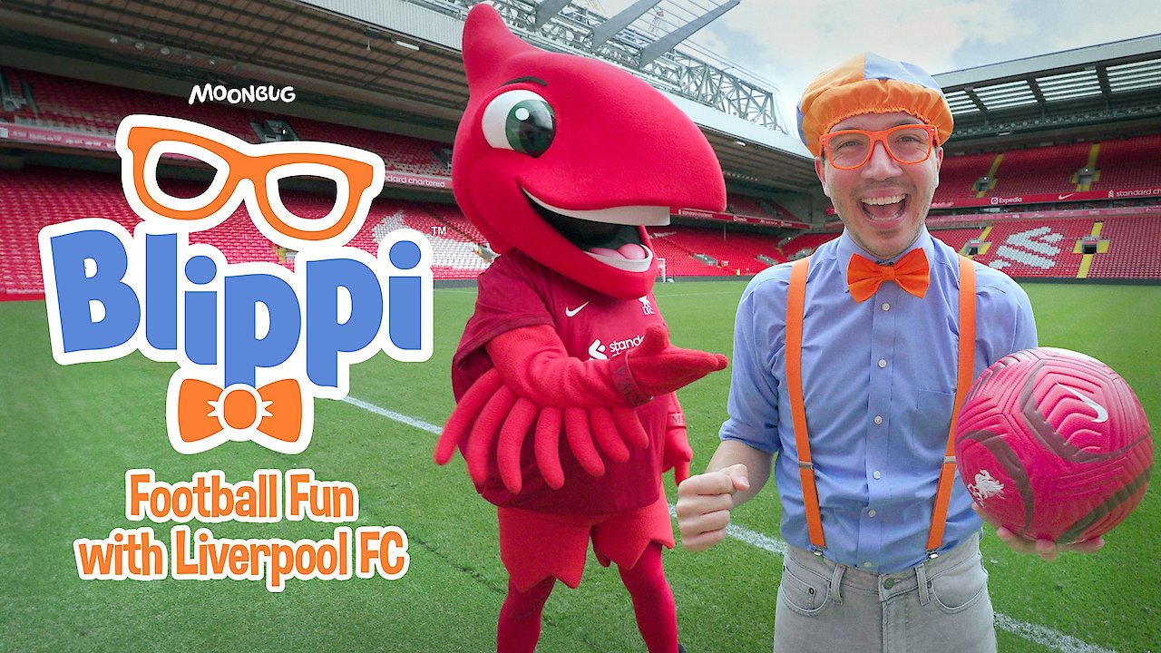 Blippi's Football Fun with Liverpool FC