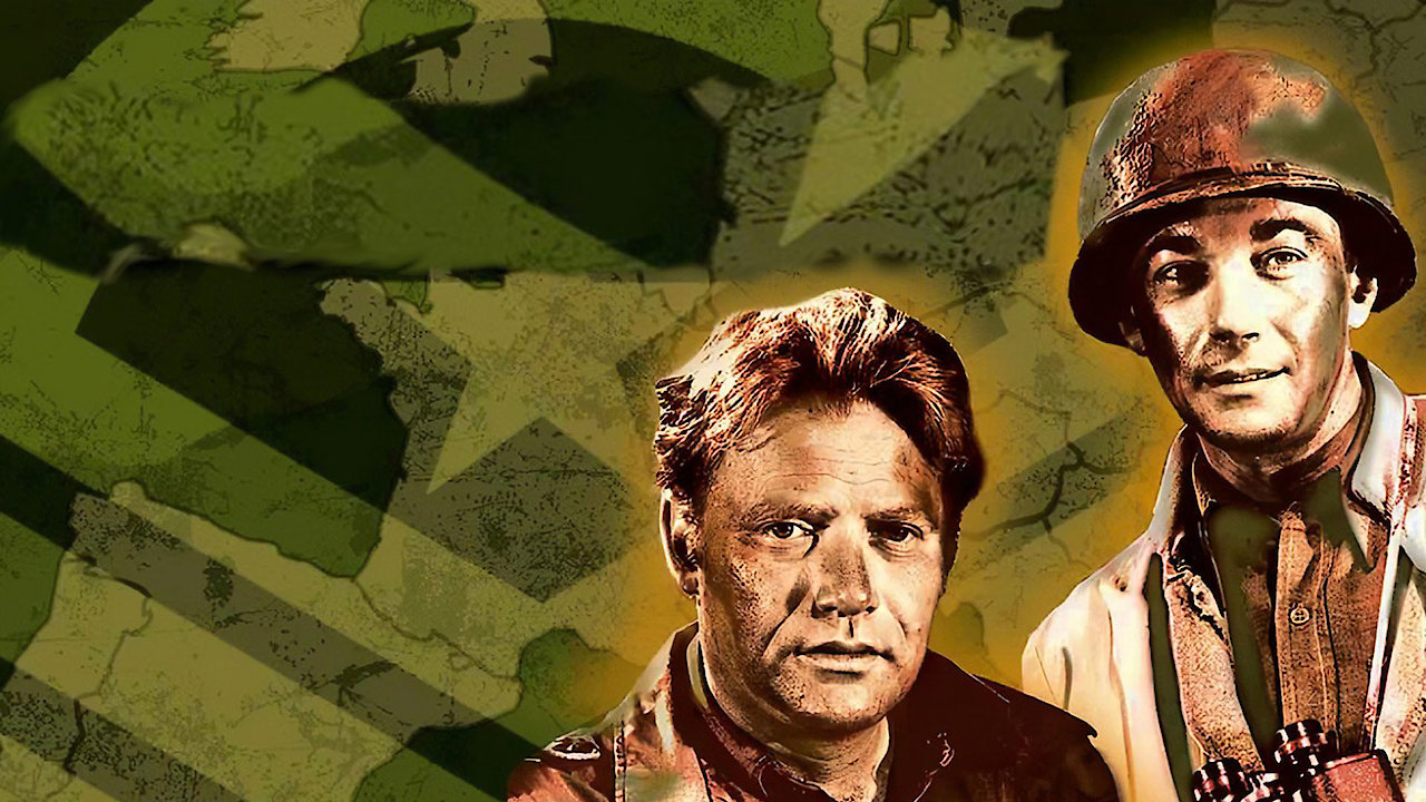 Combat - Vic Morrow, Rick Jason in 