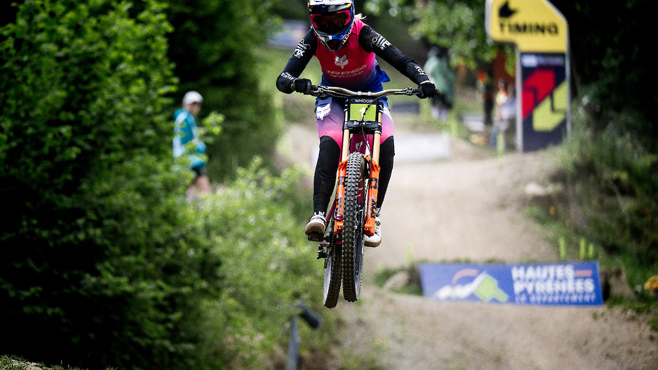 UCI Downhill World Cup | Women Elite | Loudenvielle