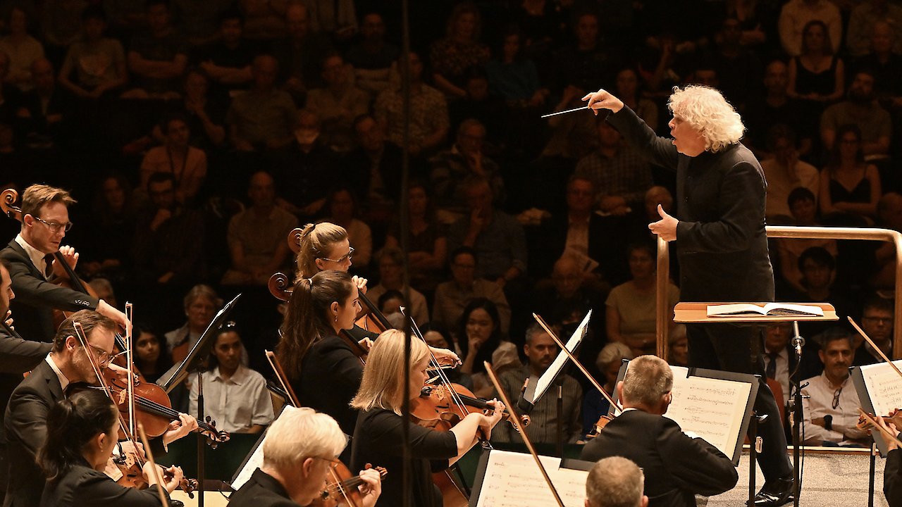 Sir Simon Rattle Conducts Elgar