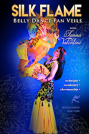 Silk Flame - Belly Dance Fan Veils with Tanna Valentine