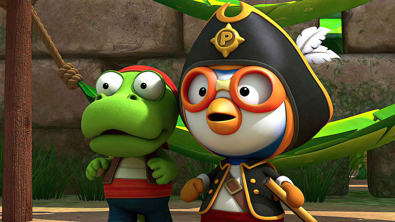 The Little Penguin Pororo's Treasure Island Adventure