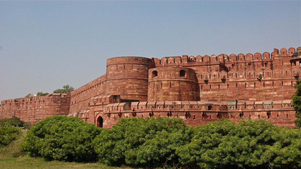 Global Treasures: Red Fort Agra - Agra, India