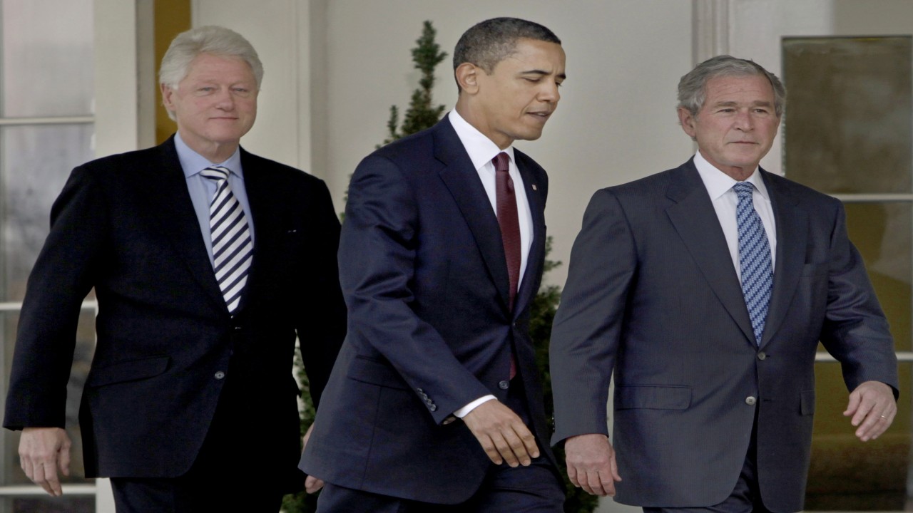 Clinton, G.W. Bush & Obama