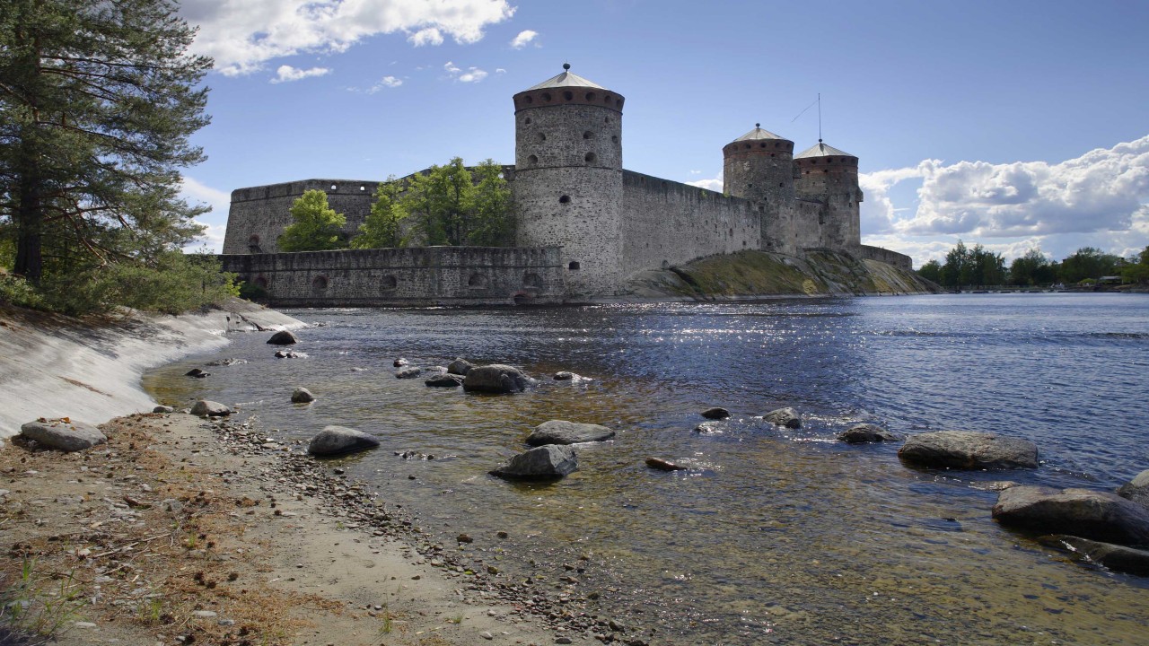 Global Treasures OLAVINLINNA St Olaf's Castle Finland