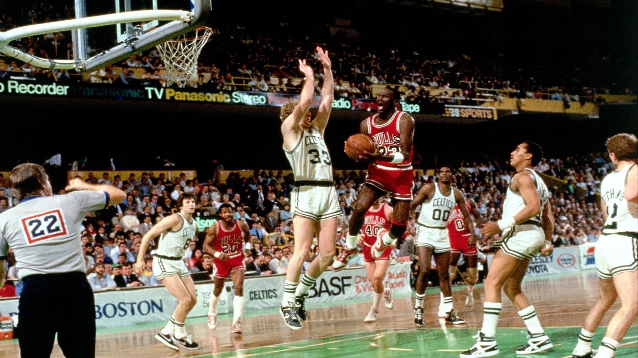 1986 NBA Finals Chicago vs. Boston Game 2