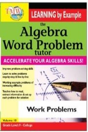 Algebra Word Problem: Work Problems
