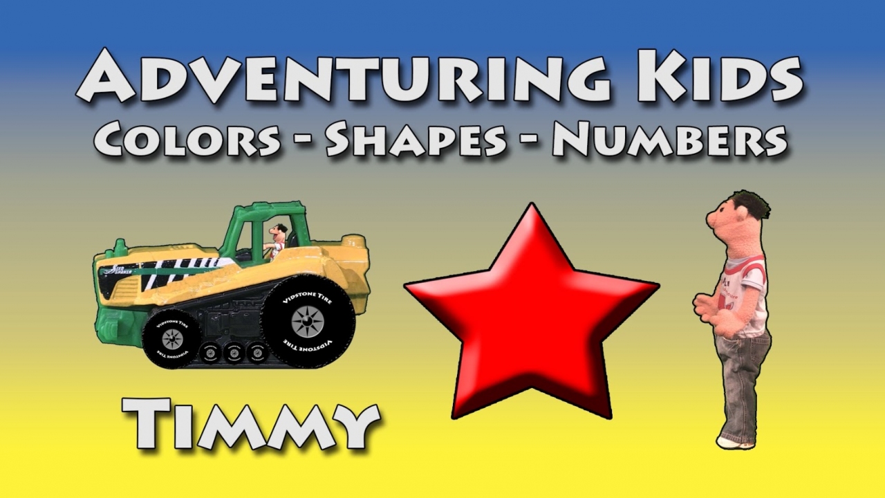 Adventuring Kids - Colors, Shapes and Numbers - Timmy