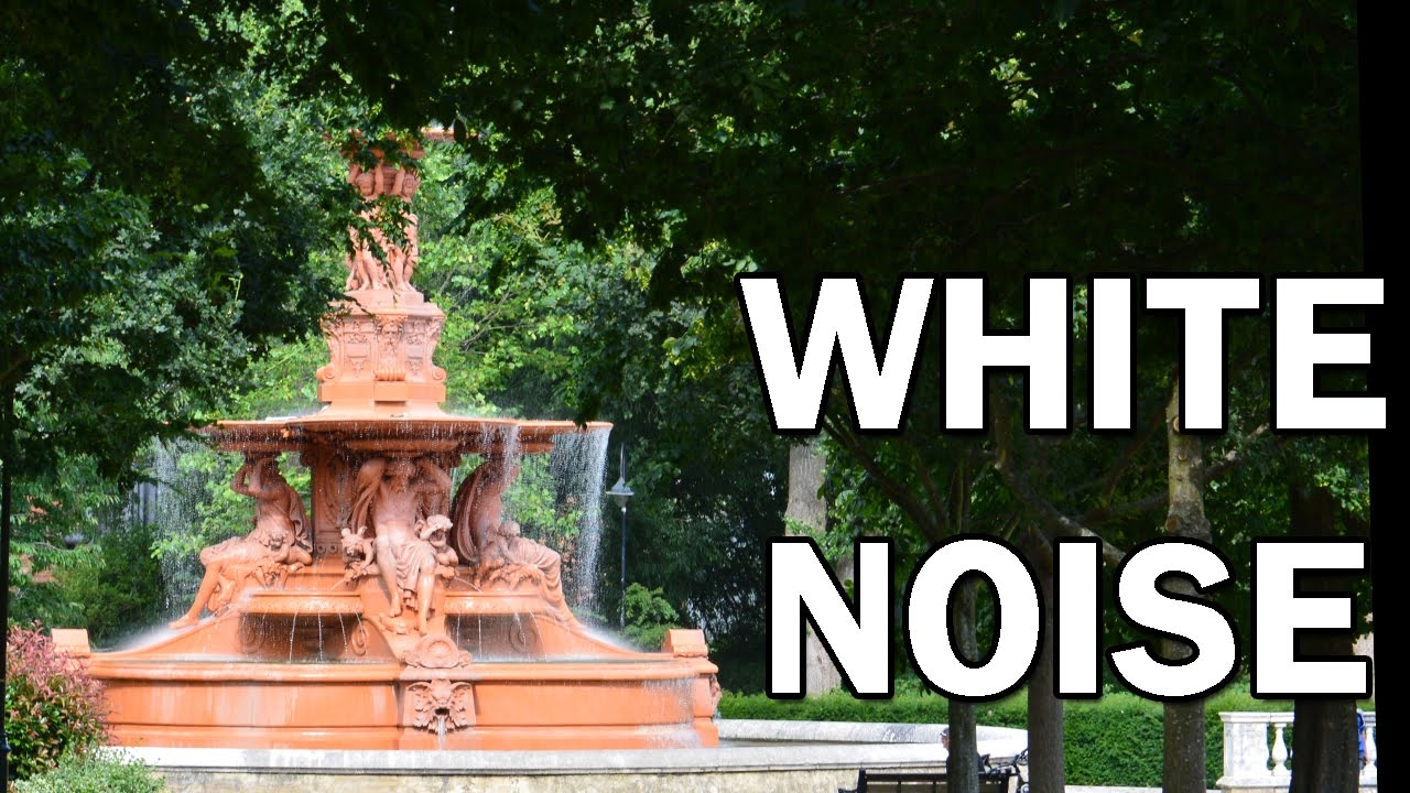 Fountain Water White Noise Sounds for Sleep 9 Hours ASMR