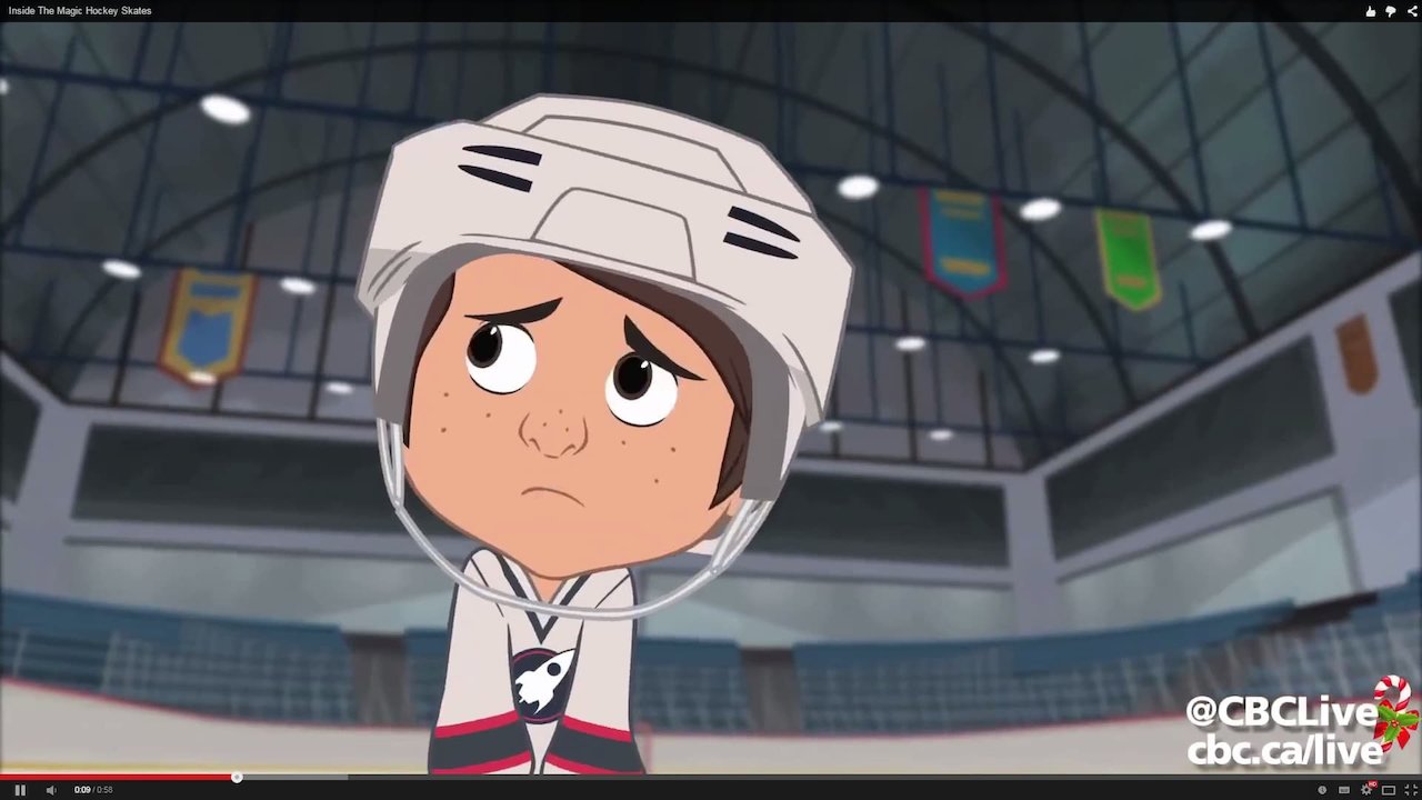 The Magic Hockey Skates