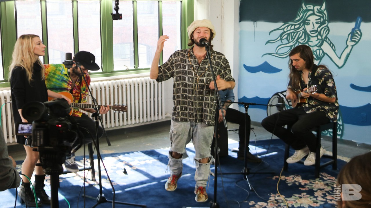 Crystal Fighters Live at Baeble HQ