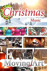 Christmas Music Moving Art