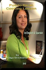 Puerto Rican Cooking Lesson in English & Spanish