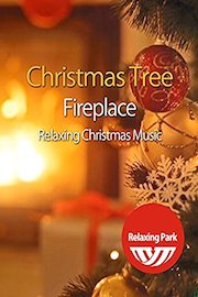 Christmas Tree Fireplace & Relaxing Christmas Music